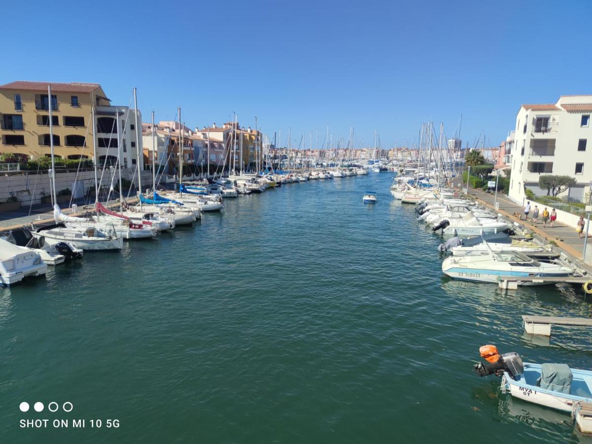 Studio Cabine Ile Des Pecheurs Cap D'Agde Tennis Exterior foto