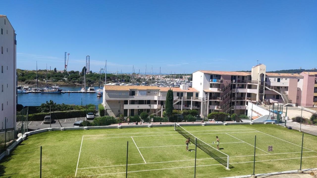 Studio Cabine Ile Des Pecheurs Cap D'Agde Tennis Exterior foto